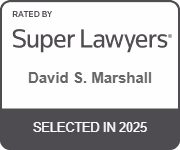 Super Lawyers badge: David S. Marshall, selected in 2025